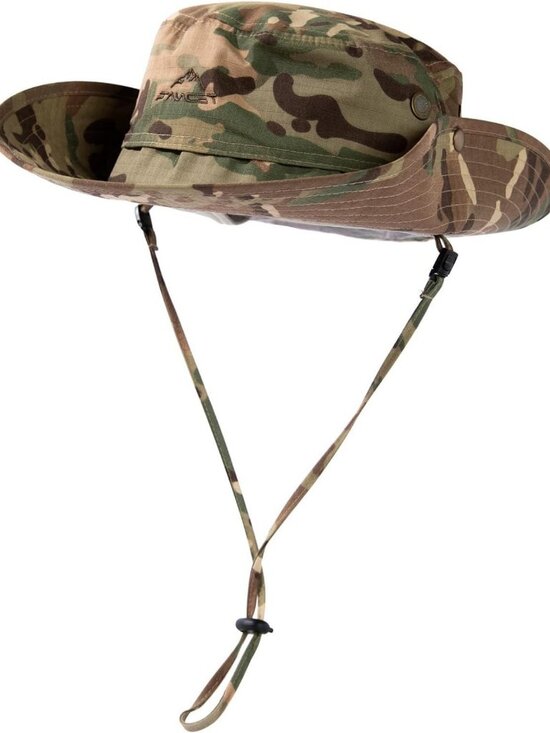 Accessories - Oversized Wide Brim Waterproof Bucket Hat UPF 50+ for Summer Travel & Fishing
